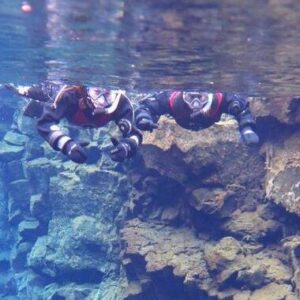 Snorkeling in Thingvellir National Park, Iceland