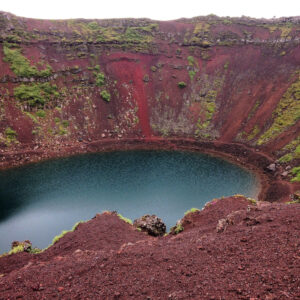 Kerid crater, Iceland