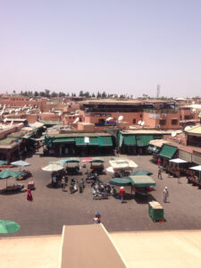 Empty Souk in Marrakech