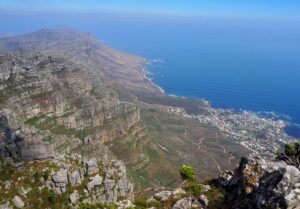 View from Table Mountain, South Africa