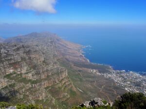 View from Table Mountain, South Africa