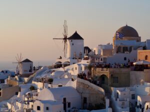 Sunset, Oia, Santorini, Greece