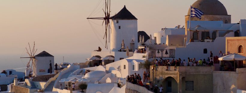 Sunset, Oia, Santorini, Greece