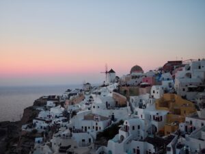 Sunset, Oia, Santorini, Greece