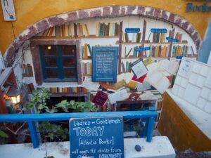 Santorini Bookstore, Greece