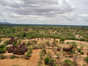 View from top of Nann Myint Tower, Bagan, Myanmar